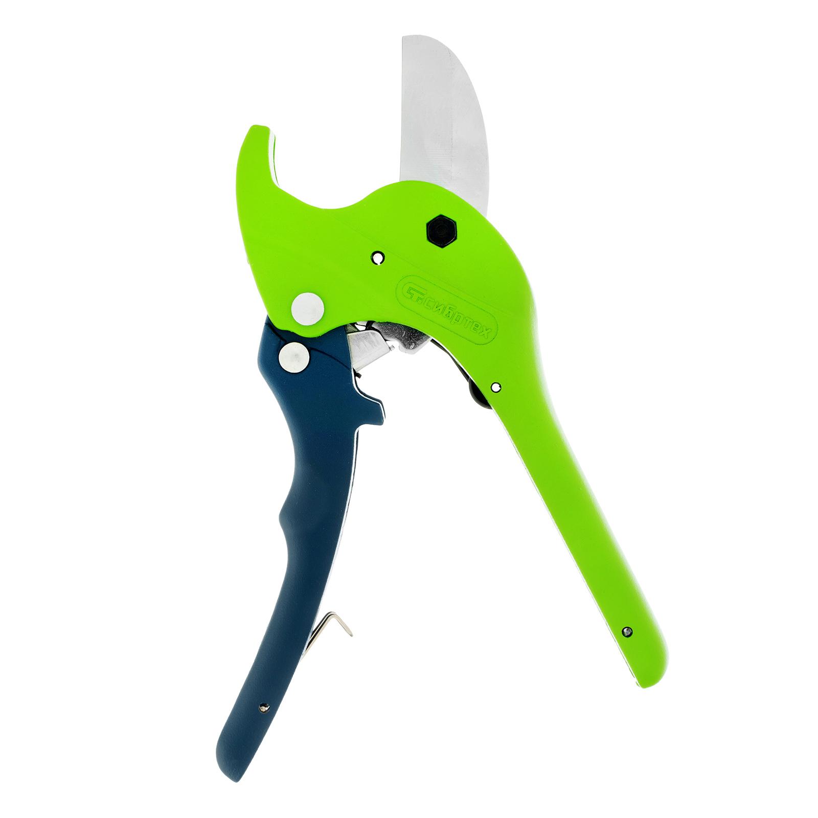 Ножницы для резки изделий из пластика, усиленные, полуавтомат, D до 35 мм Сибртех