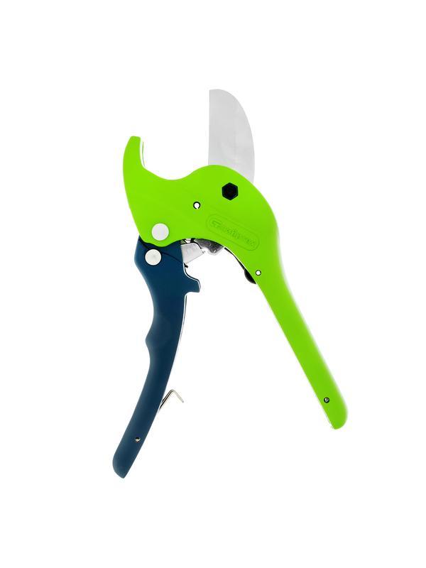 Ножницы для резки изделий из пластика, усиленные, полуавтомат, D до 35 мм Сибртех