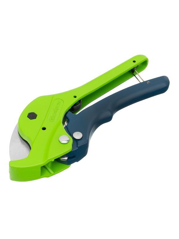 Ножницы для резки изделий из пластика, усиленные, полуавтомат, D до 35 мм Сибртех