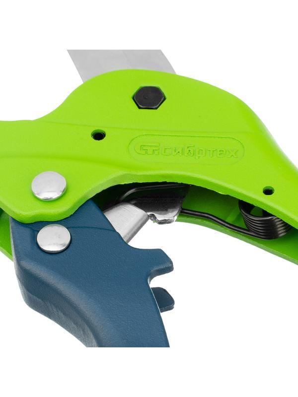 Ножницы для резки изделий из пластика, усиленные, полуавтомат, D до 35 мм Сибртех