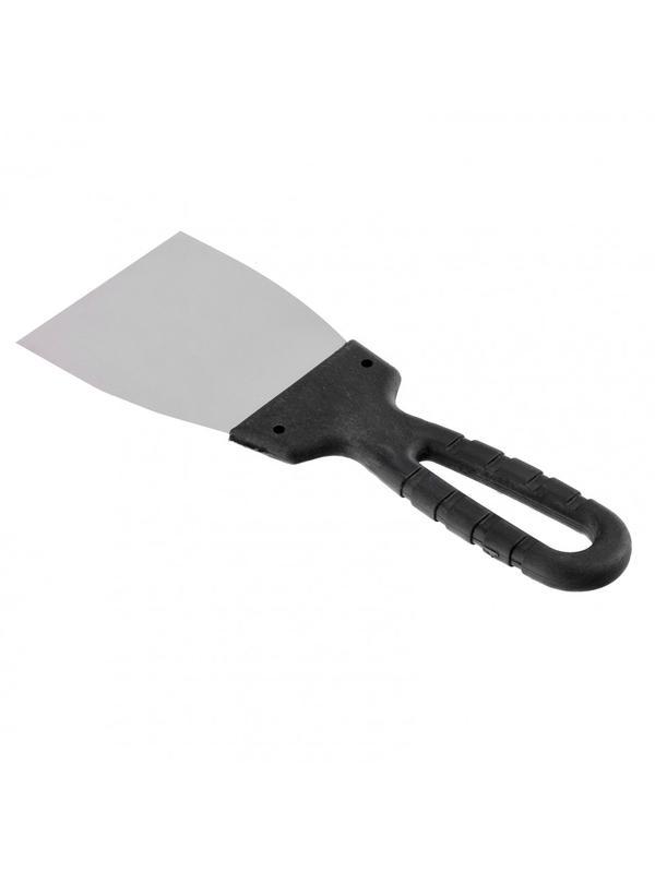 Шпательная лопатка из нержавеющей стали, 80 мм, пластмассовая ручка Sparta