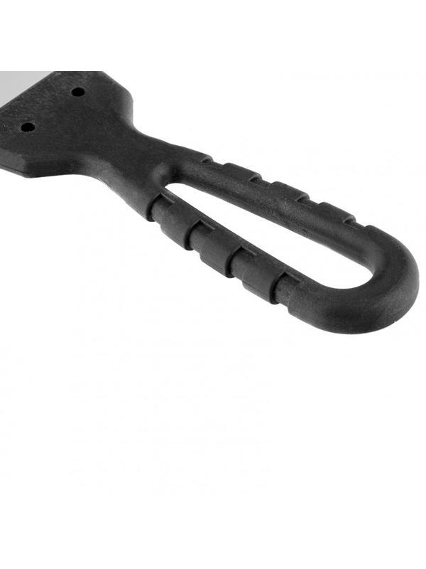 Шпательная лопатка из нержавеющей стали, 80 мм, пластмассовая ручка Sparta