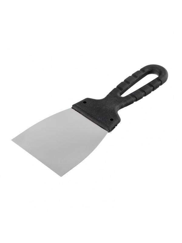 Шпательная лопатка из нержавеющей стали, 80 мм, пластмассовая ручка Sparta