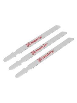 Полотна для электролобзика по металлу, 3 шт, 75 х 1.2 мм, BIM, EU- хвостовик Matrix