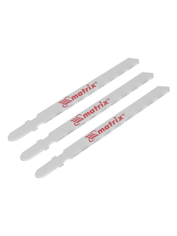 Полотна для электролобзика по металлу, 3 шт, 75 х 1.2 мм, BIM, EU- хвостовик Matrix