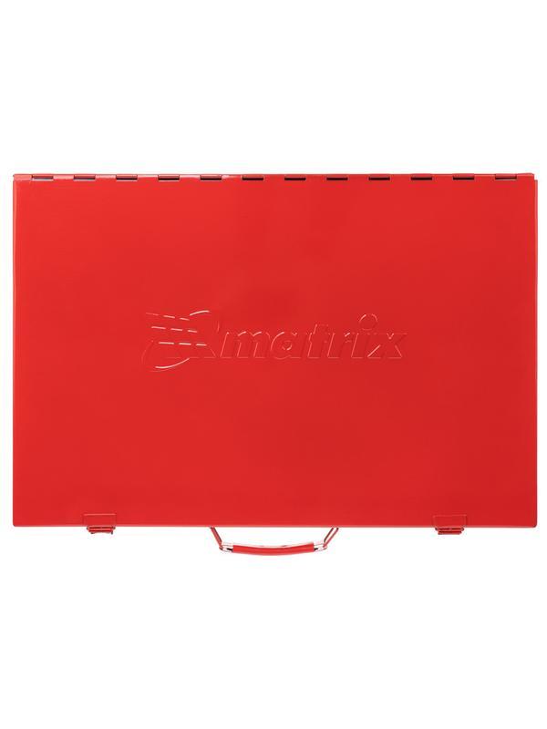 Набор метчиков и плашек М2-М18, 110 шт, металлический кейс Matrix