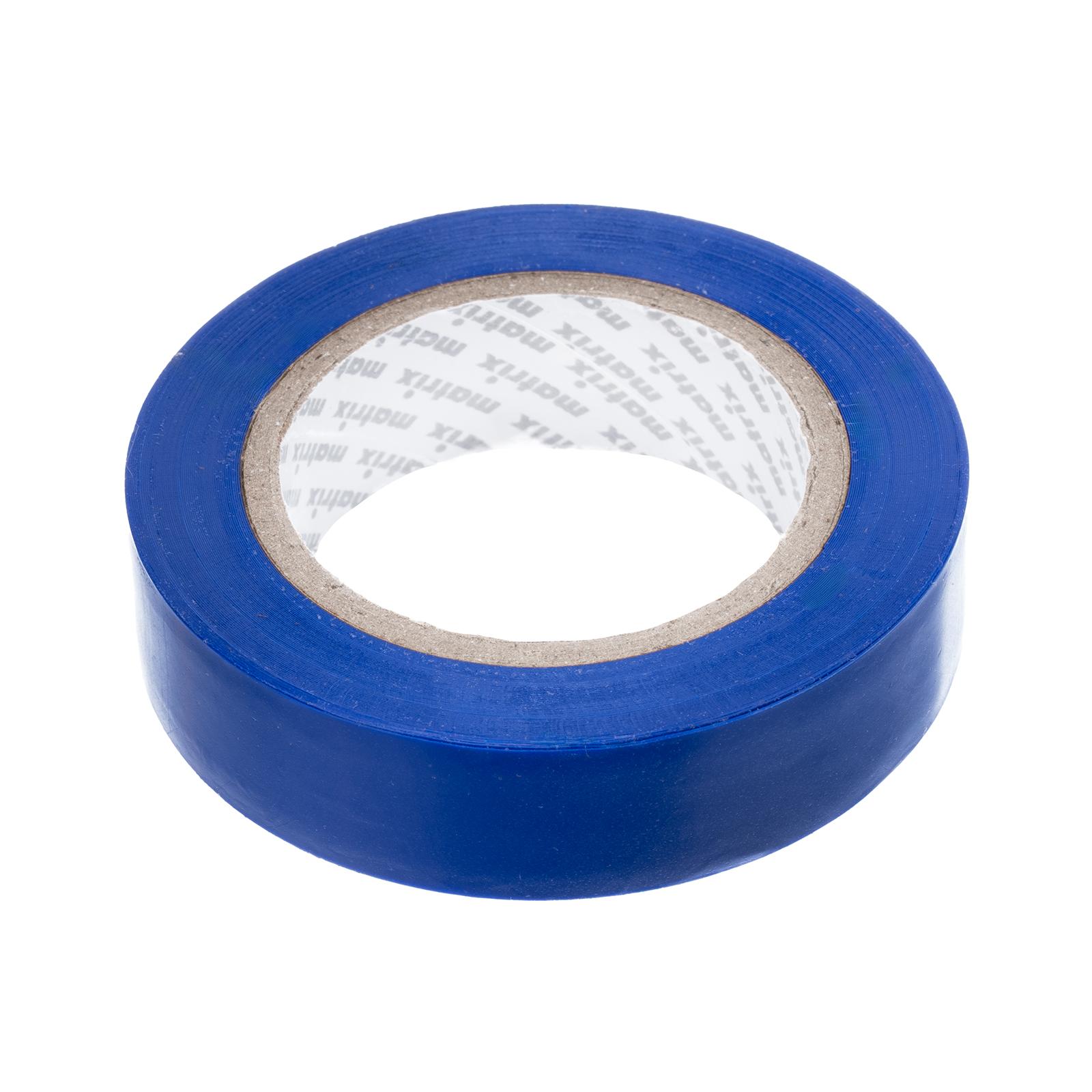 Изолента ПВХ, 15 мм х 10 м, синяя, 150 мкм Matrix