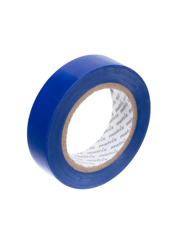 Изолента ПВХ, 15 мм х 10 м, синяя, 150 мкм Matrix