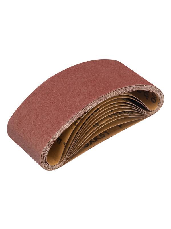 Лента абразивная бесконечная, P 100, 75 х 457 мм, 10 шт Matrix