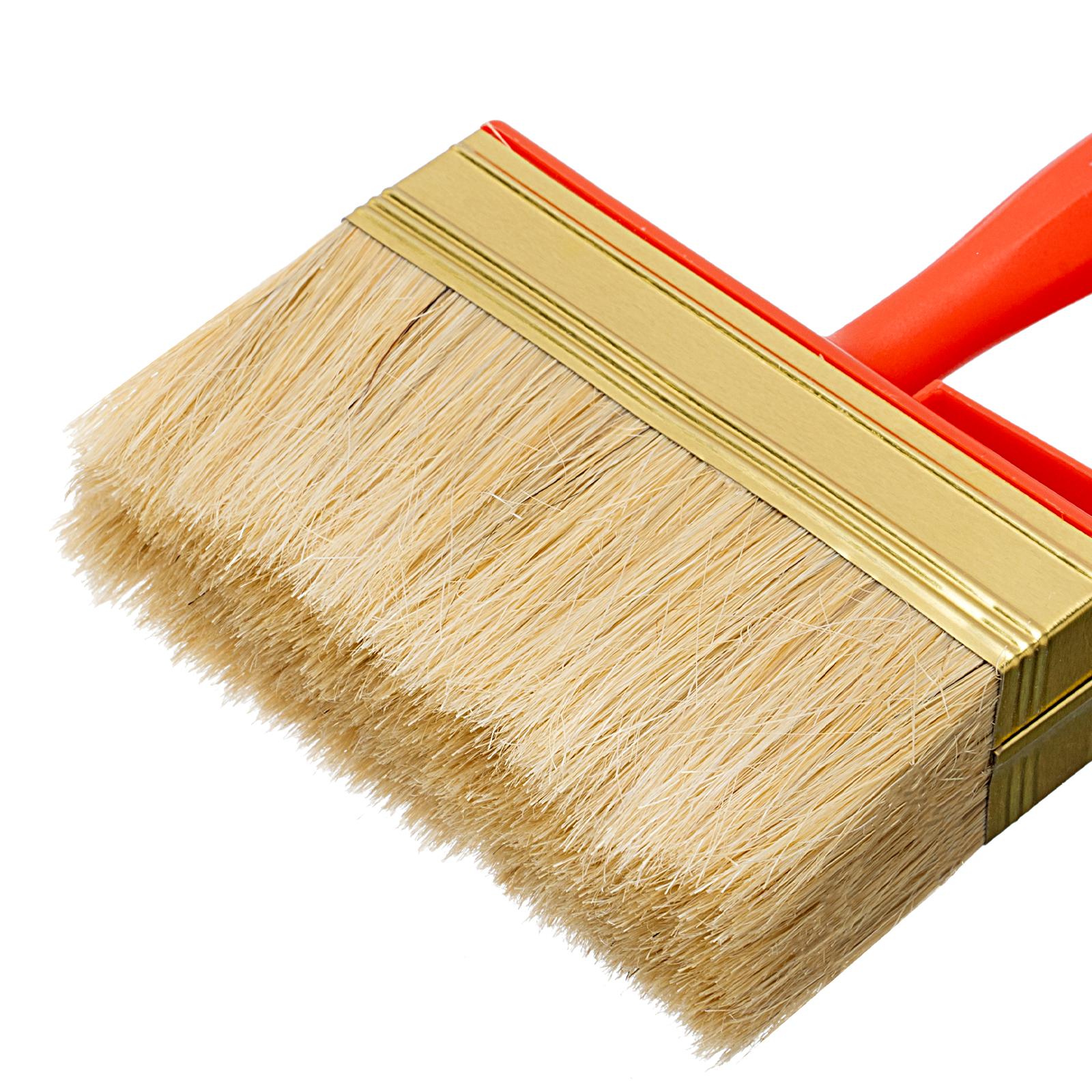 Кисть-ракля, 40 х 140 мм, натуральная щетина, пластмассовый корпус, пластмас. ручка MTX