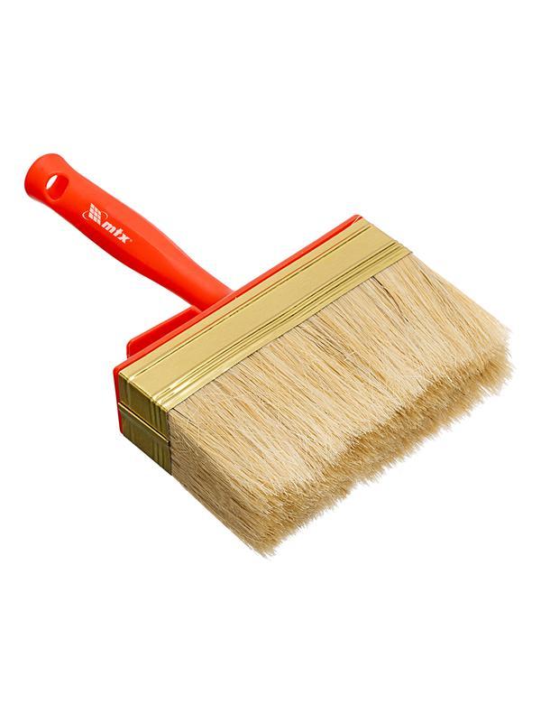 Кисть-ракля, 40 х 140 мм, натуральная щетина, пластмассовый корпус, пластмас. ручка MTX