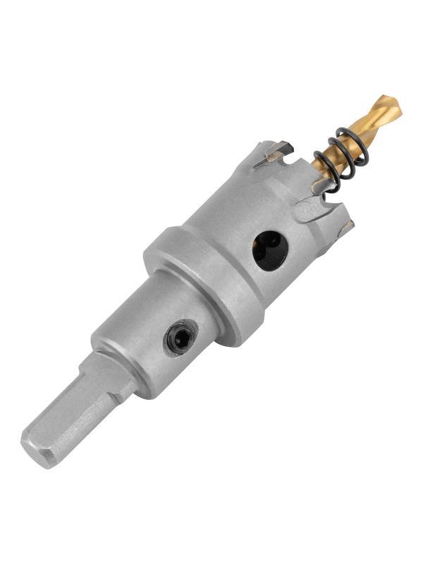 Коронка по металлу твердосплавная, 26 мм Denzel