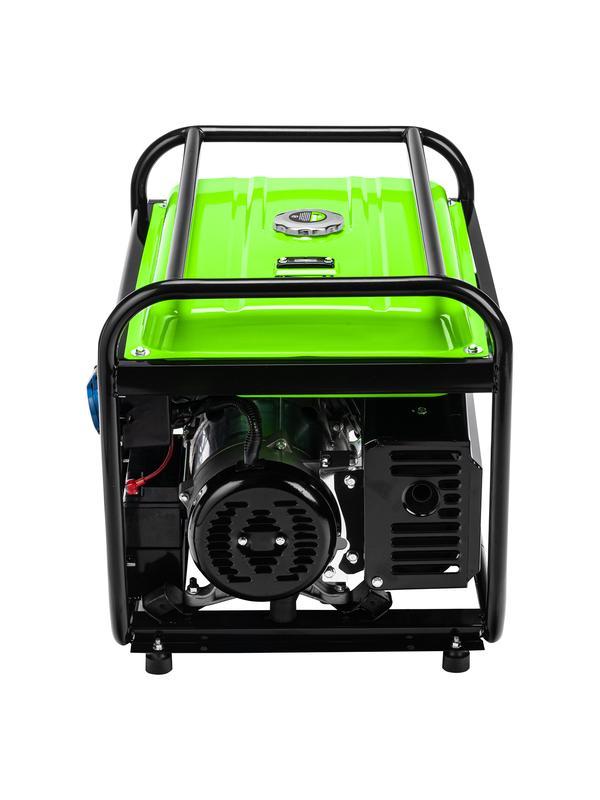 Генератор бензиновый БС-6500Э, 5.5 кВт, 230В, четырехтактный, 25 л, электростартер Сибртех