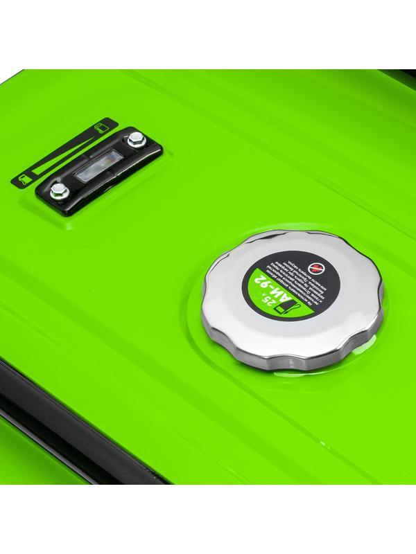 Генератор бензиновый БС-6500Э, 5.5 кВт, 230В, четырехтактный, 25 л, электростартер Сибртех