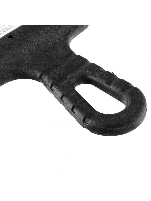 Шпатель из нержавеющей стали, 350 мм, зуб 10 х 10 мм, пластмассовая ручка Sparta