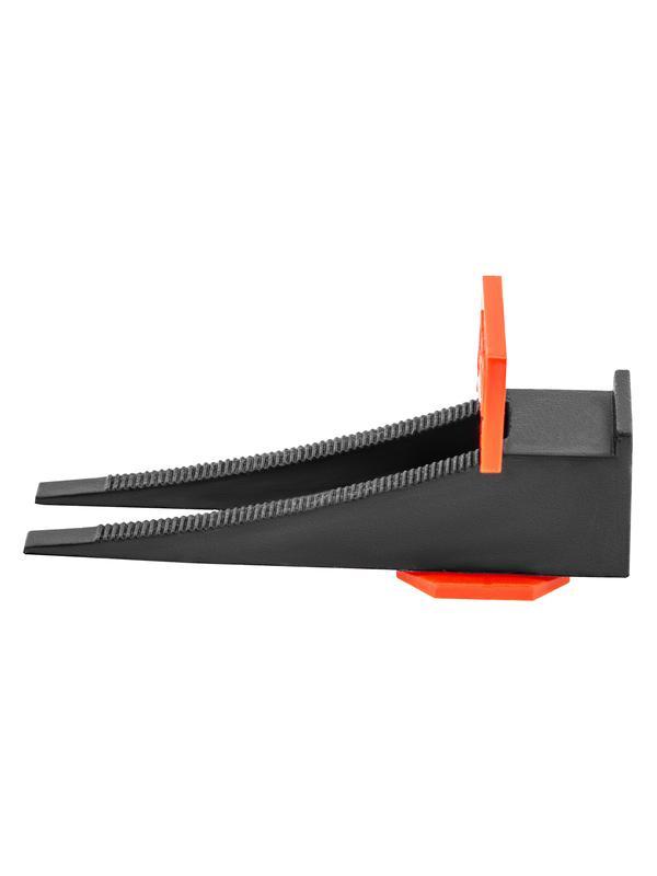 Система выравнивания плитки (СВП), комплект: зажимы, клинья (40/40 шт) в пакете Сибртех