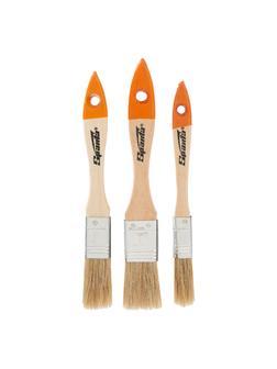 Набор кистей, 3 шт, плоские 1/2