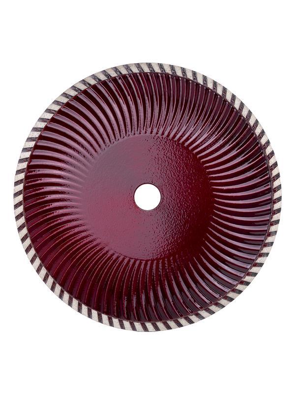 Диск алмазный, отрезной Turbo, 230 х 22.2 мм, сухая резка Matrix Professional