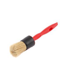 Кисть круглая №30, натуральная щетина, пластиковая ручка, Color line Matrix