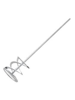 Миксер для красок и штукатурных смесей, 100 х 600 мм, оцинкованный, шестигранный хвостовик 10мм Denzel