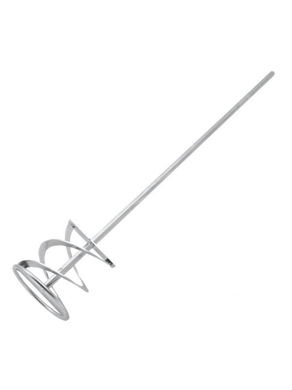 Миксер для красок и штукатурных смесей, 100 х 600 мм, оцинкованный, шестигранный хвостовик 10мм Denzel