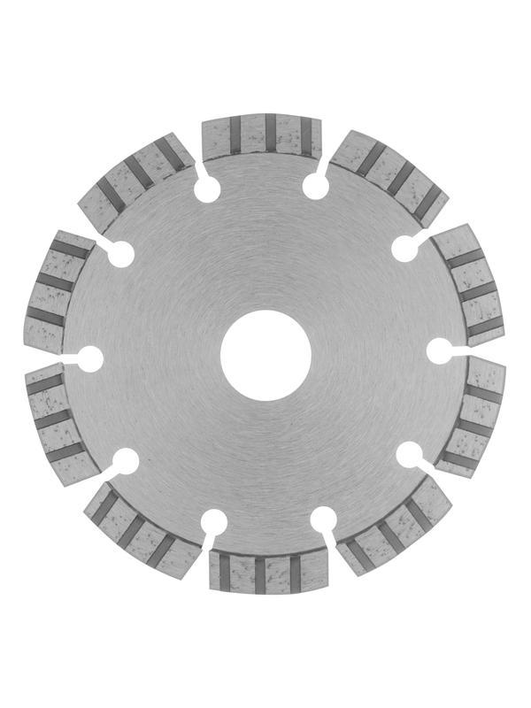 Диск алмазный, 125 х 22.2 мм, лазерная приварка турбо-сегментов, сухая резка Gross