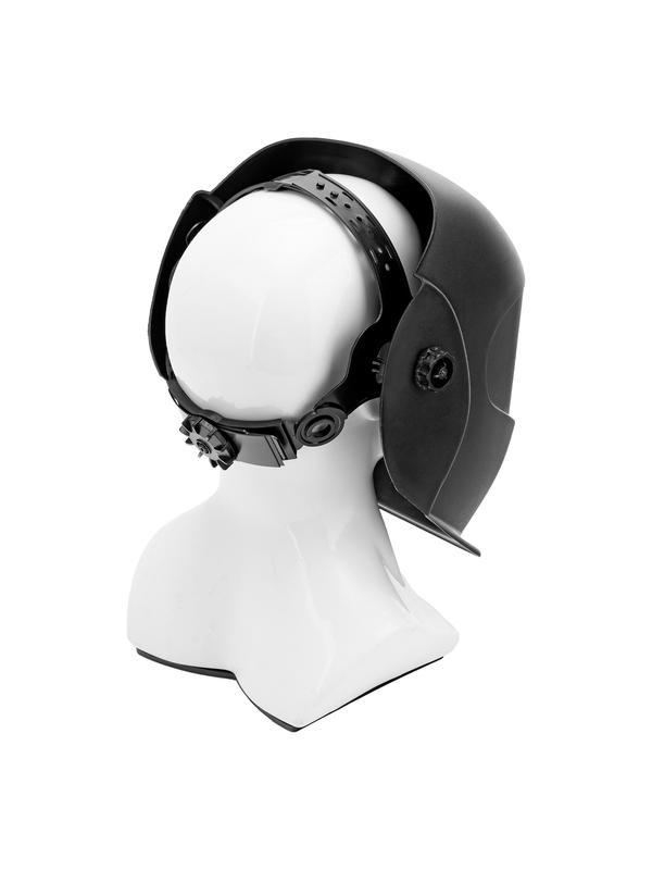 Маска сварщика ЕВРО, пластик, стекло 110 х 90 мм, ГОСТ Р 12.4.238-2007 Россия Сибртех