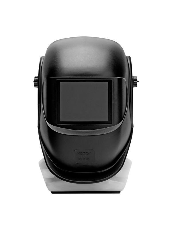 Маска сварщика ЕВРО, пластик, стекло 110 х 90 мм, ГОСТ Р 12.4.238-2007 Россия Сибртех