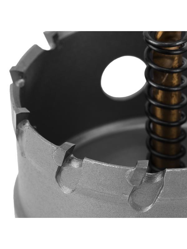 Коронка по металлу твердосплавная, 64 мм Denzel