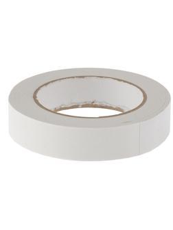 Лента клейкая на вспененной основе, двусторонняя белая 25 мм х 5 м Matrix