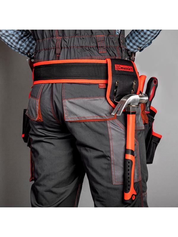 Сумка-пояс двойная, 20 карманов, держатель для молотка Matrix