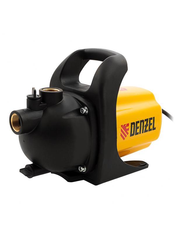 Садовый поверхностный насос GP 600, 600 Вт, 3000 л/ч, подъем 35 м, пластик Denzel