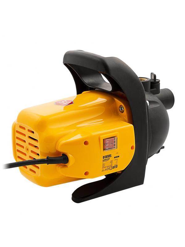 Садовый поверхностный насос GP 600, 600 Вт, 3000 л/ч, подъем 35 м, пластик Denzel