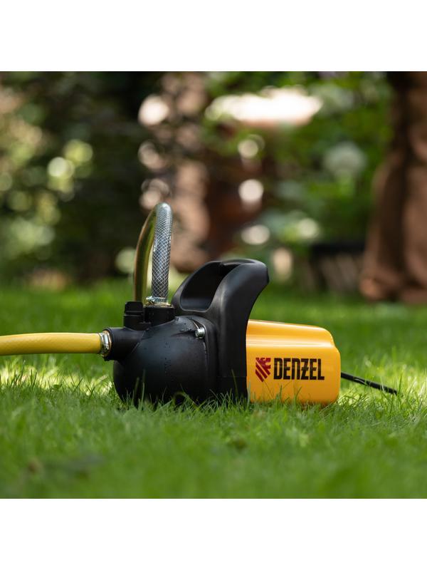 Садовый поверхностный насос GP 600, 600 Вт, 3000 л/ч, подъем 35 м, пластик Denzel