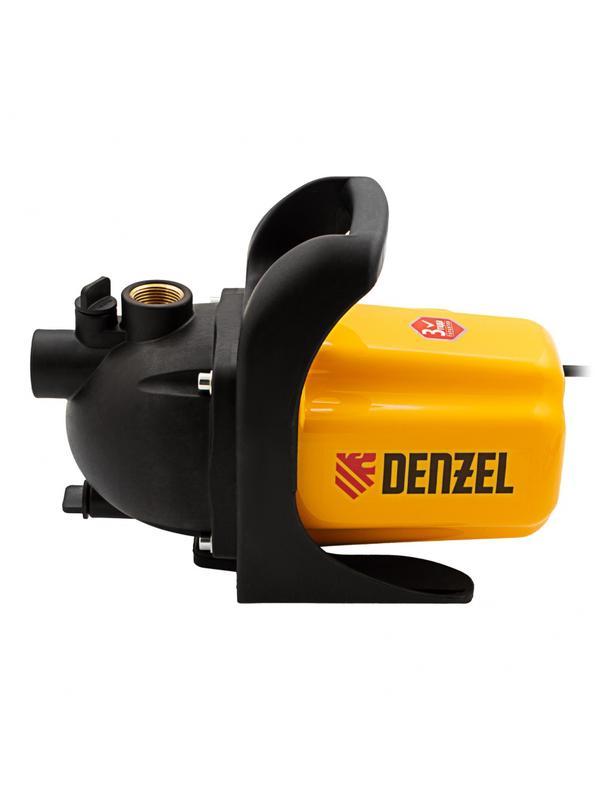 Садовый поверхностный насос GP 600, 600 Вт, 3000 л/ч, подъем 35 м, пластик Denzel