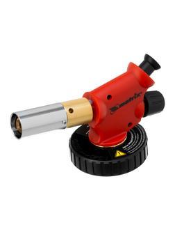 Профессиональная горелка на бутановый баллон, пьезоподжиг, расширенное сопло Matrix