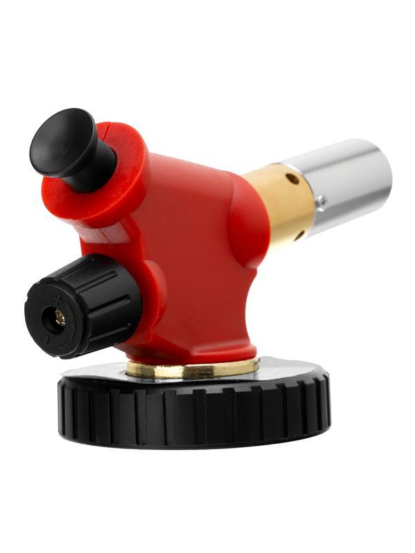 Профессиональная горелка на бутановый баллон, пьезоподжиг, расширенное сопло Matrix