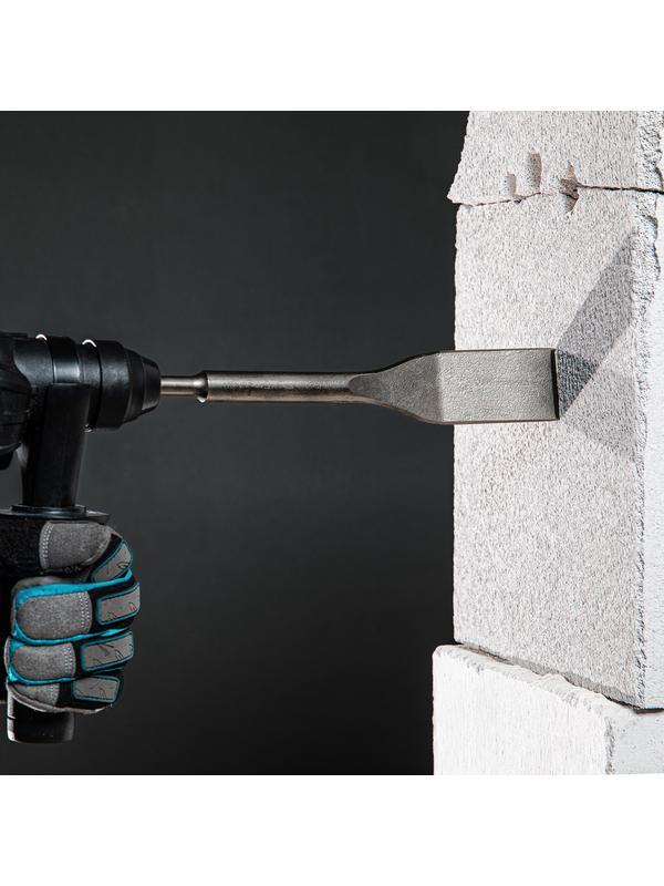 Зубило плоское, изогнутое 40 x 260 мм, SDS Plus Gross