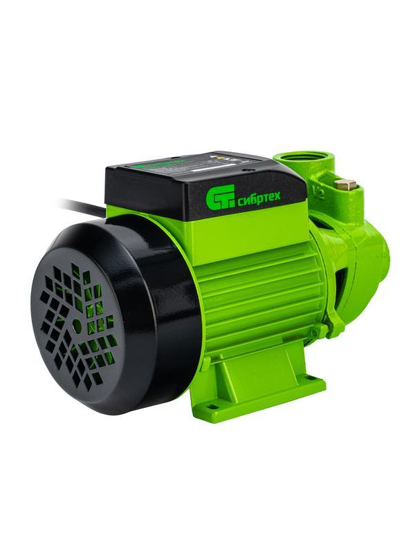 Садовый поверхностный насос СПН370-Ч, 370 Вт, напор 25 м, 1700 л/ч, чугун Сибртех