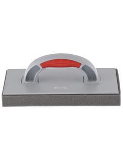 Терка пластмассовая, губчатое покрытие 30 мм, 270 x 130 мм, двухкомпонентная ручка Matrix
