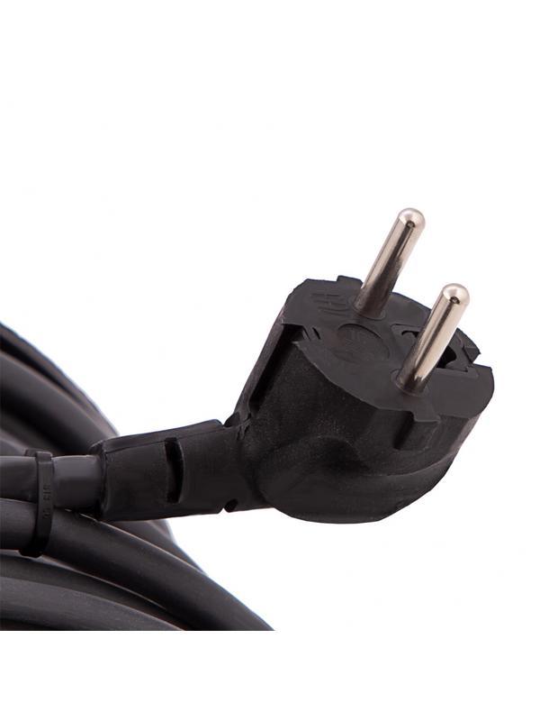 Удлинитель силовой 50 м, 16А, тип УХ10, ПВС, усиленный, на кабельной катушке, 4 розетки без заземления Сибртех