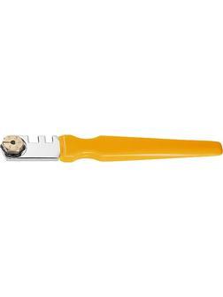 Стеклорез шестироликовый с пластмассовой рукояткой Sparta