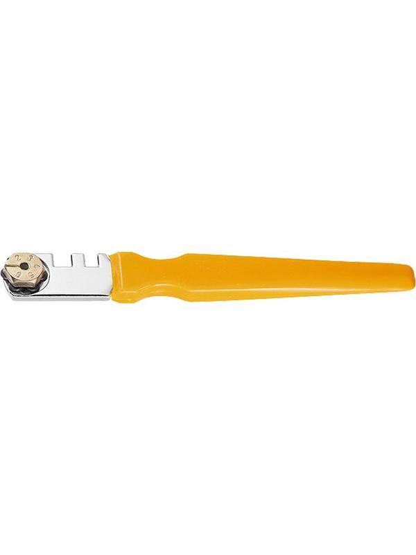 Стеклорез шестироликовый с пластмассовой рукояткой Sparta