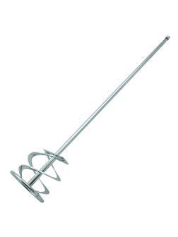 Миксер для красок и штукатурных смесей, 80 х 400 мм, оцинкованный, хвостовик SDS Plus Denzel