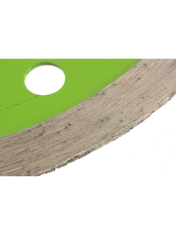 Диск алмазный, отрезной сплошной, 125 х 22.2 мм, мокрая резка Сибртех