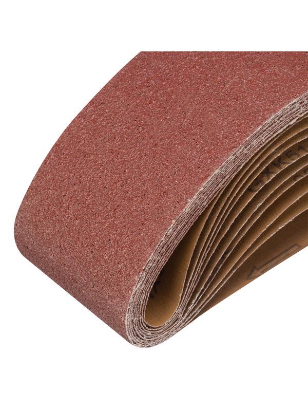 Лента абразивная бесконечная, P 60, 100 х 610 мм, 10 шт Matrix