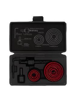 Набор кольцевых пил по дереву, 19-64 мм, 11 предметов Matrix