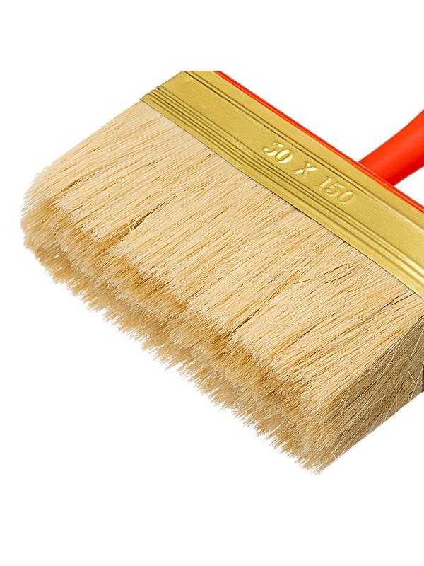 Кисть-ракля, 50 х 150 мм, натуральная щетина, пластмассовый корпус, пластмассовая ручка MTX