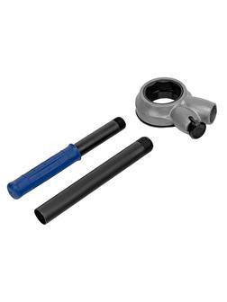 Трещотка для клуппов с удлинителем Сибртех