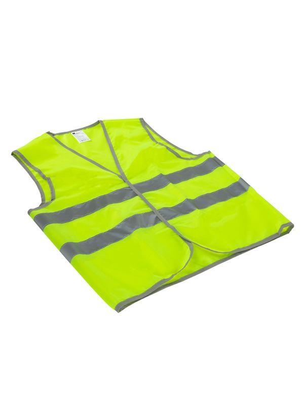 Жилет сигнальный, желтый, размер XL Сибртех